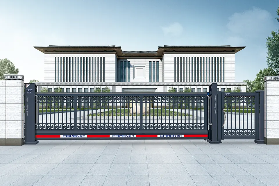 CMXF-2401 Cantilever Sliding Gate+CMXM-30 Side Gate