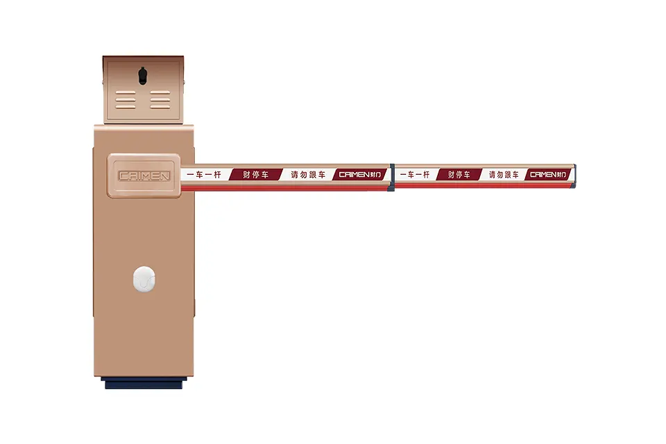 Plate Recognition Boom Gate back